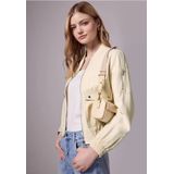 Street One - Studio - Blouson - Beige - Met Zakken