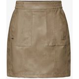 Street One - Happy - Rok - Beige - Lederlook