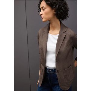 Street One Dames Basis blazer in Bruin, in size: 34