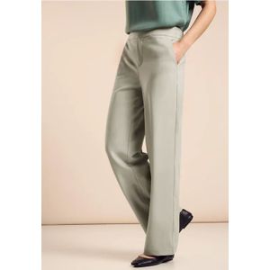 Street One Dames Losse broek in Beige, in size: 40