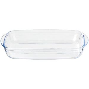 Ovenschaal 3.8 liter - glas - 7x39x24 cm