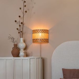 Good & Mojo - LANGKAWI - Wandlamp - Bruin - Bamboe