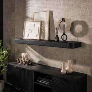 Moderne wandplank Medina 150 cm grijs