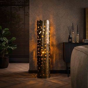 Branson - Vloerlamp - Brons - Metaal - 1-lichts