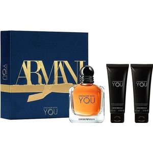 Armani Stronger With You 100ml Edt + 2x Douchegel Geschenkset