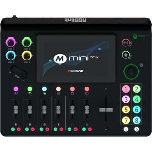 RGBlink - Mini Mx - Mengtafel - Zwart - 4K-multikanaal streaming