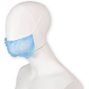 Hynex - Baardnet - Wit - Non-Woven Textiel - CE-Gecertificeerd