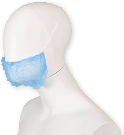 Hynex - Baardnet - Wit - Non-Woven Textiel - CE-Gecertificeerd