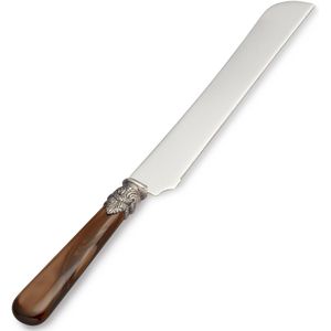 Taartmes / Broodmes, Bruin met Parelmoer