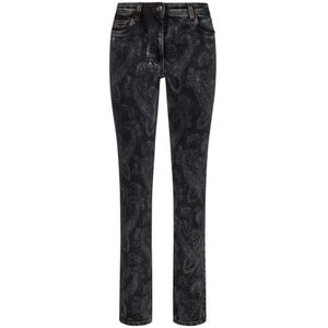 Etro, Zwarte Jeans voor Heren Zwart, Dames, Maat:W27