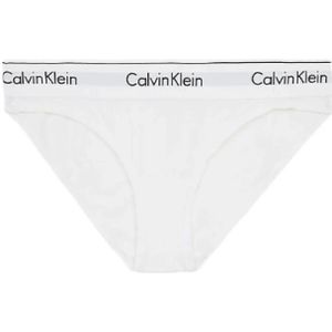 Calvin Klein, Ondergoed, Dames, Wit, M, Katoen, F3787E Bikini Collectie