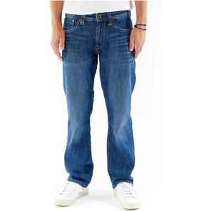 Pepe Jeans, Jeans, Heren, Blauw, W30 L32, Jeans
