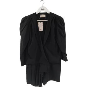 Yves Saint Laurent Vintage, Pre-owned, Dames, Zwart, S, Polyester, Pre-owned Polyester dresses