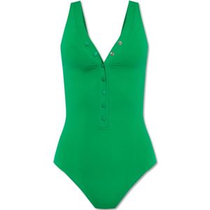 Eres, Badpak met drukknopen Groen, Dames, Maat:XS