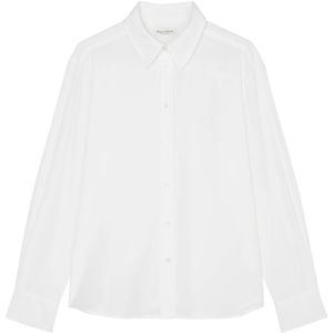 Marc O'Polo, Gewone blouse Wit, Dames, Maat:2XL