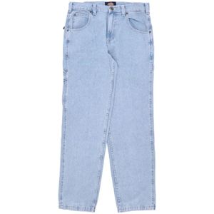 Dickies, Jeans, Heren, Blauw, W30 L32, Denim, Vintage Blauwe Denim
