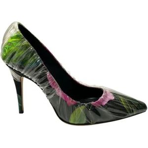 Jimmy Choo Pre-owned, Tweedehands Pumps Groen, Dames, Maat:39 EU