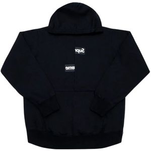 Comme des Garçons, Sweatshirts & Hoodies, Heren, Zwart, M, Limited Edition Split Box Logo Hoodie