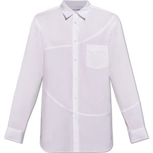 Comme des Garçons, Shirt met stiksels Wit, Heren, Maat:S