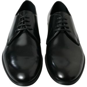 Dolce & Gabbana, Schoenen, Heren, Zwart, 42 EU, Business Schoenen