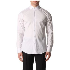 Hugo Boss, Overhemden, Heren, Wit, 5Xl, Formeel overhemd