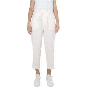 Nine In The Morning, Blake Fatigue Cropped Broek Geel, Dames, Maat:W29