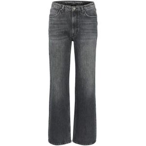 My Essential Wardrobe, Jeans, Dames, Grijs, W35 L30, Katoen, Rechte Pijp Jeans in Grijs
