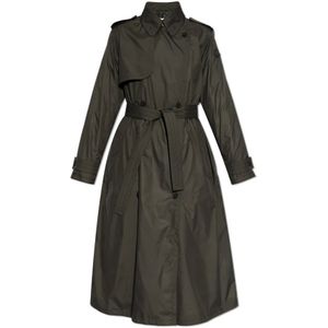 Moncler, Mantels, Dames, Zwart, M, Trench Barbentane