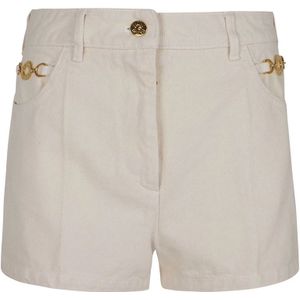 Patou, Korte broeken, Dames, Beige, M, Neutrale Shorts voor Vrouwen Ss 24