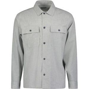 ROY Robson, Jassen, Heren, Grijs, L, Regular Fit Overshirt in Grijs