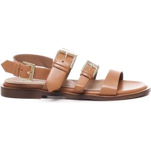 Carmens, Bruine Sandalen voor Vrouwen Bruin, Dames, Maat:40 EU