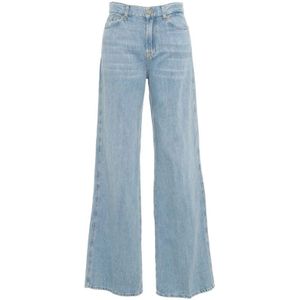 7 For All Mankind, Jeans, Dames, Blauw, W26, Denim, Jeans