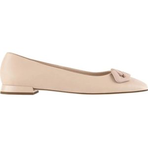 Högl, Schoenen, Dames, Roze, 37 EU, Elegante Leren Ballerina s