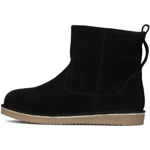 Notre-v, Schoenen, Dames, Zwart, 37 EU, Suède, Dames Enkellaarsjes 2204-03 1