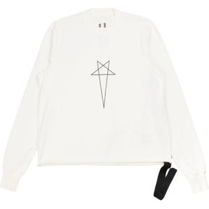 Rick Owens, Sweatshirts Wit, Heren, Maat:M