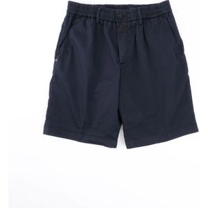 White Sand, Korte broeken, Heren, Blauw, XL, Katoen, Casual Shorts