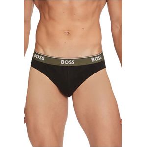 Hugo Boss, Ondergoed, Heren, Zwart, XL, Katoen, Multicolor Katoenen Slip Pack