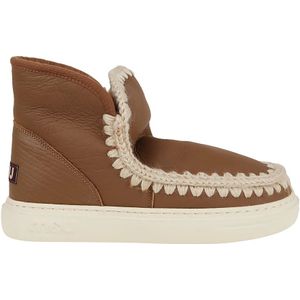 Mou, Stoere Eskimo Sneaker Bruin, Dames, Maat:36 EU