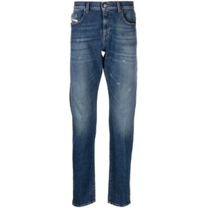 Diesel, Jeans, Heren, Blauw, W29, Denim, Blauwe Jeans voor Heren
