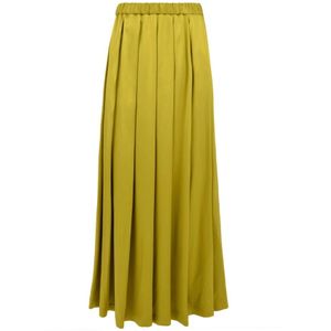 Aspesi, Zuur Gele Rok Model 2208 G777 85153 Geel, Dames, Maat:S