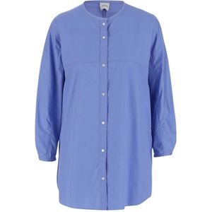 Aspesi, Blouses & Shirts, Dames, Blauw, S, Stijlvolle Damesoverhemd voor Elke Gelegenheid