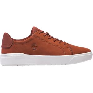 Timberland, Seneca Bay Lage Sneaker Rood, Heren, Maat:41 1/2 EU