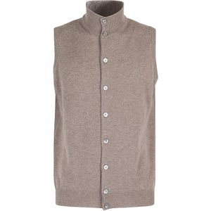 Filippo De Laurentiis, Truien, Heren, Beige, L, Geknoopte Blouson Jas