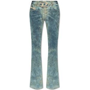 Diesel, Jeans, Dames, Blauw, W24, 1969 D-Ebbey-Fse jeans