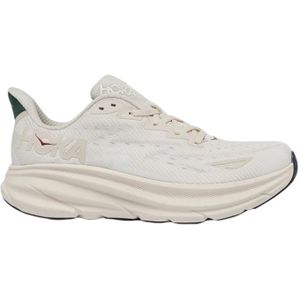 Hoka One One, Schoenen, Heren, Wit, 41 EU, Tech Fabric Clifton 9 Sneakers