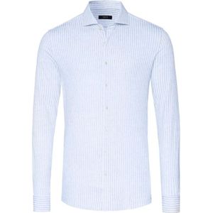 Desoto, Overhemden, Heren, Blauw, 2Xl, Katoen, Lichtblauw Gestreept Business Overhemd