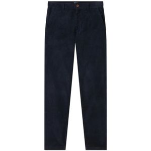 A.p.c., Broeken, Heren, Blauw, S, Katoen, Biologisch Katoen Straight Leg Broek