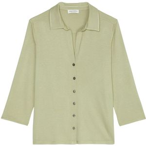Marc O'Polo, Blouses & Shirts, Dames, Groen, XS, Jersey blouse