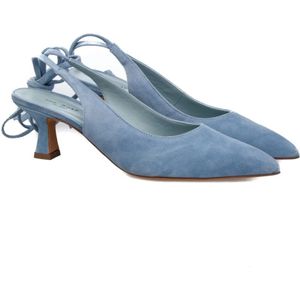 Roberto Festa, Schoenen, Dames, Blauw, 36 1/2 EU, Suède, Slingback Pumps - Verhoog je stijl