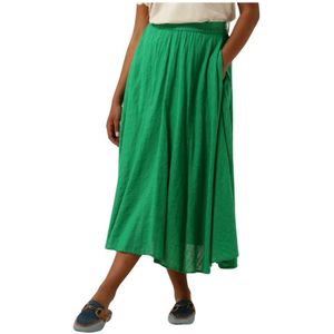 Stella Forest, Rokken, Dames, Groen, 2Xl, Groene Midi Rok